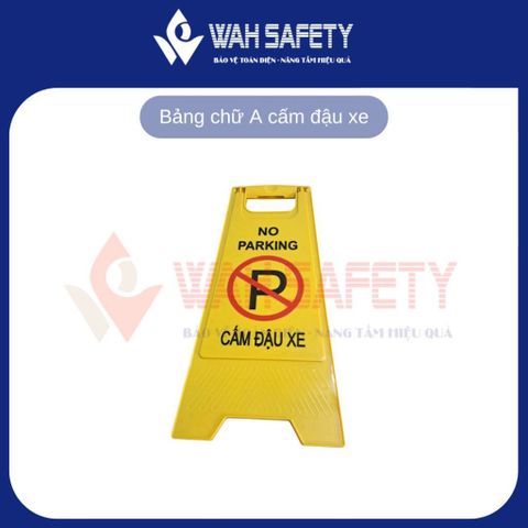 Bảng Cảnh Báo Chữ A In Thông Tin Tùy Chỉnh - Vật Liệu PP Chất Lượng Cao Cho Trường Học, Bệnh Viện, Nhà Hàng - Kích Thước 600x300mm