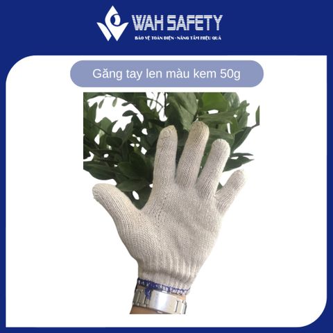 Găng tay len 50g - Bộ 10 đôi bảo hộ lao động chống nóng, chống cắt, kháng khuẩn, thoáng khí, phù hợp cho mọi công việc