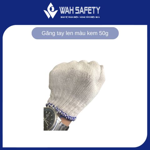Găng tay len 50g - Bộ 10 đôi bảo hộ lao động chống nóng, chống cắt, kháng khuẩn, thoáng khí, phù hợp cho mọi công việc