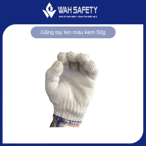 Găng tay len 50g - Bộ 10 đôi bảo hộ lao động chống nóng, chống cắt, kháng khuẩn, thoáng khí, phù hợp cho mọi công việc