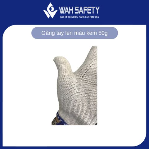 Găng tay len 50g - Bộ 10 đôi bảo hộ lao động chống nóng, chống cắt, kháng khuẩn, thoáng khí, phù hợp cho mọi công việc