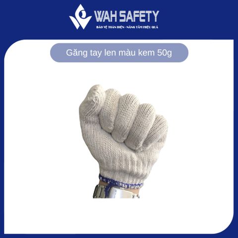 Găng tay len 50g - Bộ 10 đôi bảo hộ lao động chống nóng, chống cắt, kháng khuẩn, thoáng khí, phù hợp cho mọi công việc