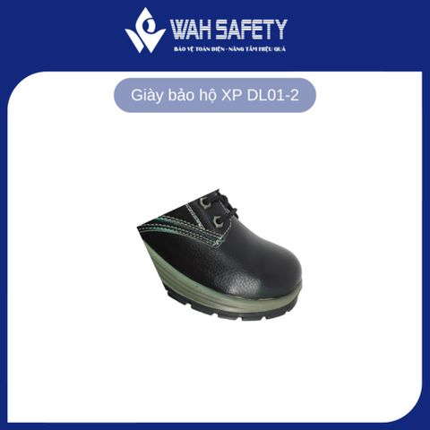 Giày Bảo Hộ Lao Động XP DL01-2 - Chống Đâm Xuyên, Chống Trơn Trượt, Đế Chắc Chắn, Da Thật, An Toàn Cho Người Lao Động