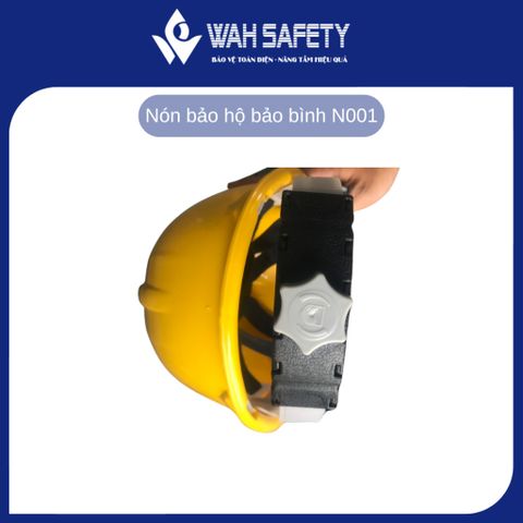 Nón Bảo Hộ Bảo Bình Thùy Dương Khóa An Toàn - Mũ An Toàn Kỹ Sư Chất Liệu HPDE, Tiêu Chuẩn TCVN 6407-1998