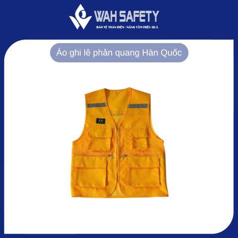 Áo Ghi Lê Phản Quang Kỹ Sư Bảo Hộ Lao Động - Chất Liệu Bền, Thoáng Mát, In Logo Theo Yêu Cầu, Free Size cho Nam Nữ