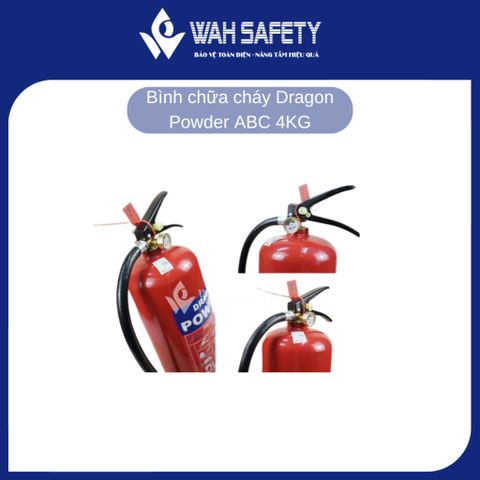 Kệ Đựng Bình Chữa Cháy Dragon Powder MFZL4 Bột ABC 4kg - An Toàn Cho Gia Đình, Doanh Nghiệp, Nhà Hàng, Khách Sạn