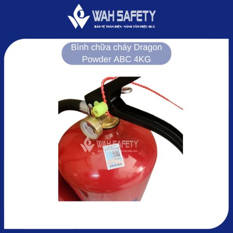 Kệ Đựng Bình Chữa Cháy Dragon Powder MFZL4 Bột ABC 4kg - An Toàn Cho Gia Đình, Doanh Nghiệp, Nhà Hàng, Khách Sạn