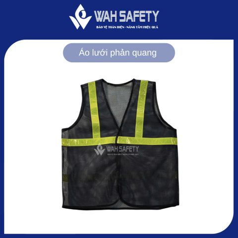 Áo Lưới Phản Quang An Toàn - Chất Liệu Polyester/Nylon, Được Thiết Kế Dễ Dàng Mặc, Tăng Cường Nhận Diện Ban Đêm trong Công Trình và Hoạt Động Ngoài Trời