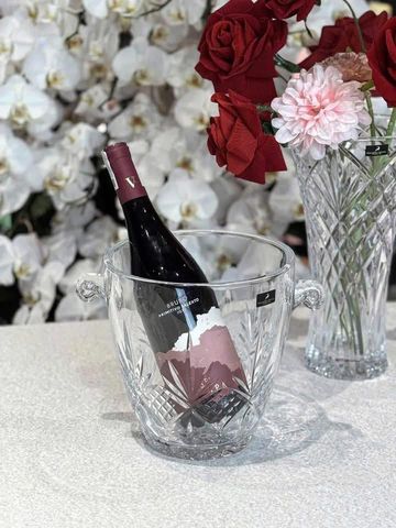 Xô Đá Pha Lê Không Chì Killarney Crystal - Thiết Kế Sang Trọng, An Toàn Cho Sức Khỏe, Phù Hợp Decor Bar, Quà Tặng Sang Trọng