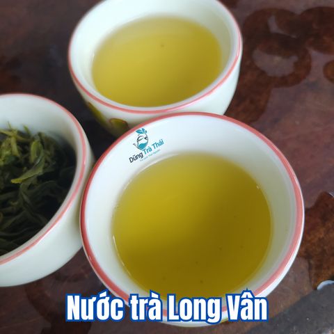 Trà Long Vân Móc Câu - Đặc Sản Thiên Nhiên Thái Nguyên, Hương Cốm Nguyên Chất, Gói 100g, 200g, 500g Hút Chân Không