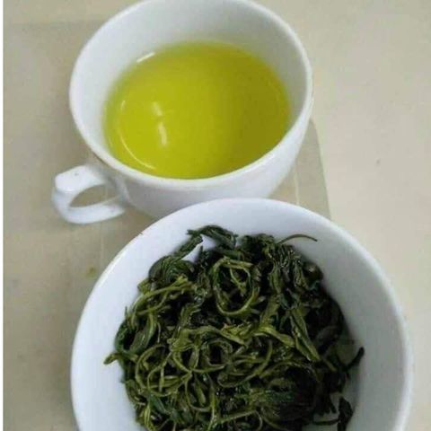 Trà Long Vân Móc Câu - Đặc Sản Thiên Nhiên Thái Nguyên, Hương Cốm Nguyên Chất, Gói 100g, 200g, 500g Hút Chân Không