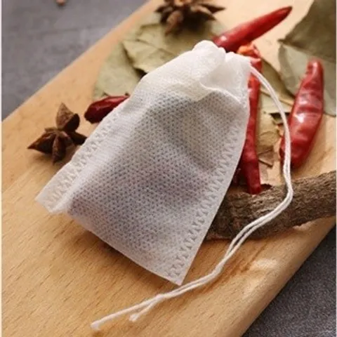 Túi Lọc Trà DTT - Bộ 100 Túi Lọc Vải Không Dệt 8x10cm, Thích Hợp Lọc Cà Phê, Thảo Dược, Gia Vị, An Toàn và Tiện Lợi