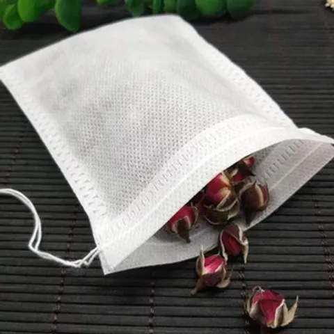 Túi Lọc Trà DTT - Bộ 100 Túi Lọc Vải Không Dệt 8x10cm, Thích Hợp Lọc Cà Phê, Thảo Dược, Gia Vị, An Toàn và Tiện Lợi
