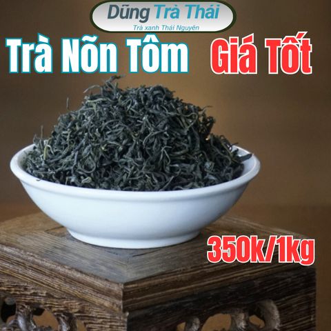 Trà Xanh Nõn Tôm DTT - Hương Thơm Ngọt, Vị Đậm, Đặc Sản Thượng Hạng, Phù Hợp Uống Hằng Ngày (350K/kg)