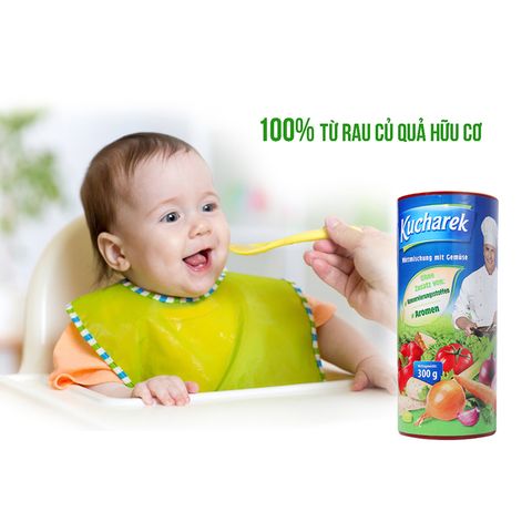 Hạt nêm rau củ thuần chay Kucharek 200g, 300g, 500g