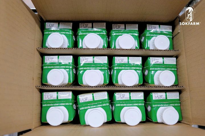 Thùng 12 Hộp Mật Hoa Dừa Tươi Organic Sokfarm 330ml - Đồ Uống Giải Khát Tự Nhiên, Bổ Sung Khoáng Chất Và Năng Lượng
