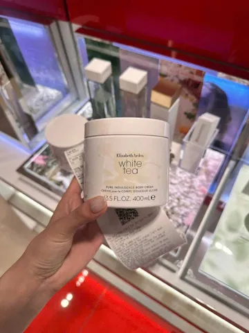 Dưỡng Thể Hương Nước Hoa Trà Trắng Elizabeth Arden 400ml - Kem Dưỡng Da Ngọc Ngà, Hương Thơm Thanh Khiết, Chăm Sóc Da Mềm Mại
