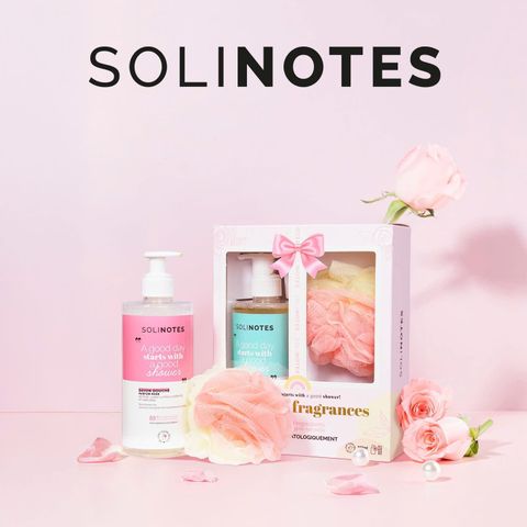 Set Sữa Tắm Hương Nước Hoa SOLINOTES 500ml - Bộ Chăm Sóc Da Từ Thiên Nhiên, Hương Thơm Thanh Khiết, Quà Tặng Ý Nghĩa cho Phụ Nữ