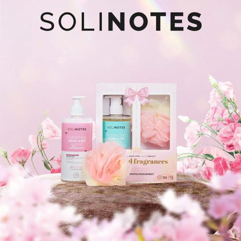Set Sữa Tắm Hương Nước Hoa SOLINOTES 500ml - Bộ Chăm Sóc Da Từ Thiên Nhiên, Hương Thơm Thanh Khiết, Quà Tặng Ý Nghĩa cho Phụ Nữ
