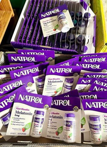 Viên Ngậm Hỗ Trợ Giấc Ngủ Natrol Sleep 5mg - Chai 250 Viên Từ Mỹ Giúp Ngủ Ngon, Tăng Chất Lượng Giấc Ngủ