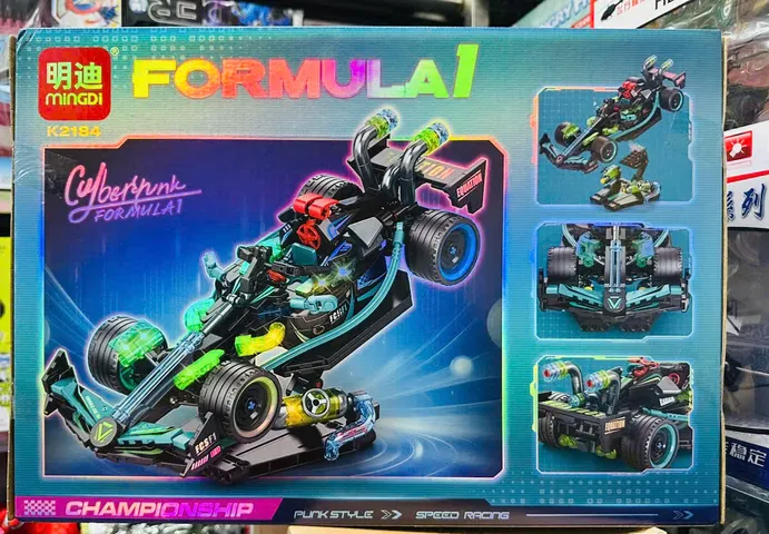 Bộ Lắp Ráp Xe Ô Tô Đua & Địa Hình MINGDI K2183 K2184 K2185 K2186 - Đồ Chơi Phát Triển Tư Duy Cho Trẻ Em Từ 6 Tuổi