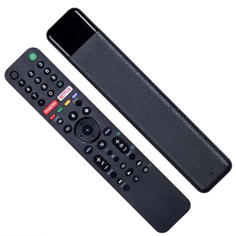 Điều Khiển Remote Tivi Sony RMF-TX500P 2020 - Điều Khiển Giọng Nói, Phím Bấm Êm, Tặng Pin, Hàng Chính Hãng, Bảo Hành 6 Tháng