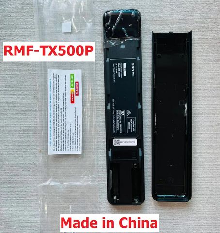 Điều Khiển Remote Tivi Sony RMF-TX500P 2020 - Điều Khiển Giọng Nói, Phím Bấm Êm, Tặng Pin, Hàng Chính Hãng, Bảo Hành 6 Tháng