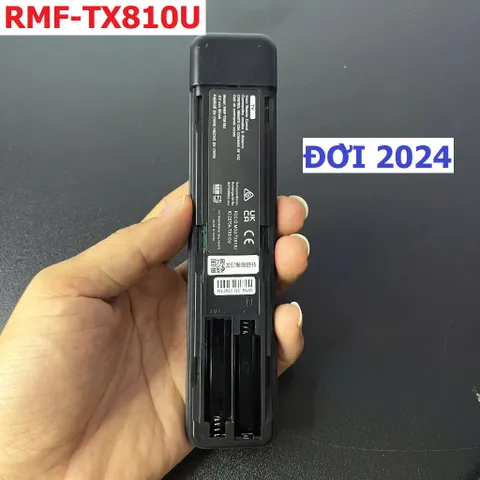 Điều Khiển Tivi Sony RMF-TX810U 2024 - Remote Giọng Nói Cao Cấp Fullbox, Tặng Pin - Tương Thích 4K, 8K, Giọt Bấm Êm