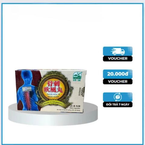 Viên Uống Glucosamine Hỗ Trợ Xương Khớp - Giảm Đau Nhức Thoái Hóa Khớp, Tê Nhức Chân Tay - Hộp 24 Viên Deyuan Medical
