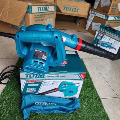Máy thổi bụi Total TB6036 - 650W, Tốc độ không tải 0-16000/phút, Dụng cụ làm sạch đa năng, Xuất xứ chính hãng Trung Quốc