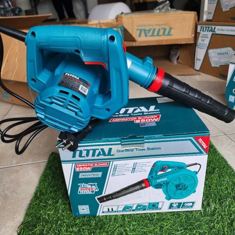 Máy thổi bụi Total TB6036 - 650W, Tốc độ không tải 0-16000/phút, Dụng cụ làm sạch đa năng, Xuất xứ chính hãng Trung Quốc