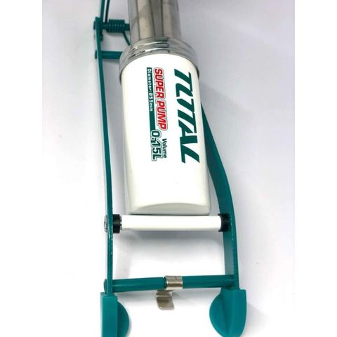 Bơm Hơi Đạp Chân Total TMPP5511 - Thiết Bị Bơm Xe Với Đầu Schrader, Presta, Dunlop - Độ Bền Cao, Kích Thước Tiện Dụng