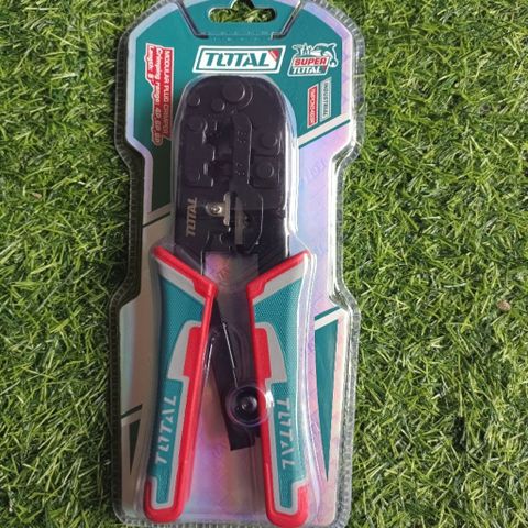 Kìm Bấm COS 8 Inch Total TMPCN5468R - Dụng Cụ Uốn, Tước, Cắt Dây Mạng Viễn Thông Chất Lượng Cao