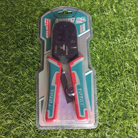 Kìm Bấm COS 8 Inch Total TMPCN5468R - Dụng Cụ Uốn, Tước, Cắt Dây Mạng Viễn Thông Chất Lượng Cao