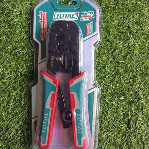 Kìm Bấm COS 8 Inch Total TMPCN5468R - Dụng Cụ Uốn, Tước, Cắt Dây Mạng Viễn Thông Chất Lượng Cao