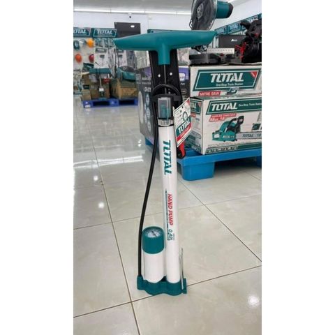 Bơm Hơi Đẩy Tay Total TMPP3811.KDCD - Dụng Cụ Bơm Xe Đạp, Dụng Cụ Tiện Ích Cao Cấp với Đầu Schrader, Presta, Dunlop