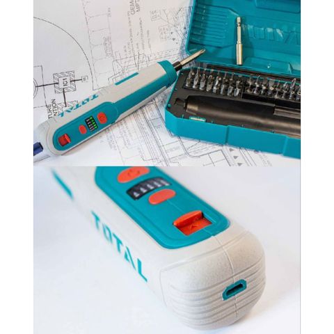 Máy Siết Vít Không Dây Total TSDLI0403 - Đầu Siết 1/4