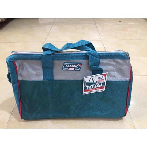 Túi đựng đồ nghề 16 inch Total THT261625 K - Khung cứng, nhiều túi lưu trữ, tải trọng 15kg, dụng cụ tiện ích, bảo hành 3 tháng