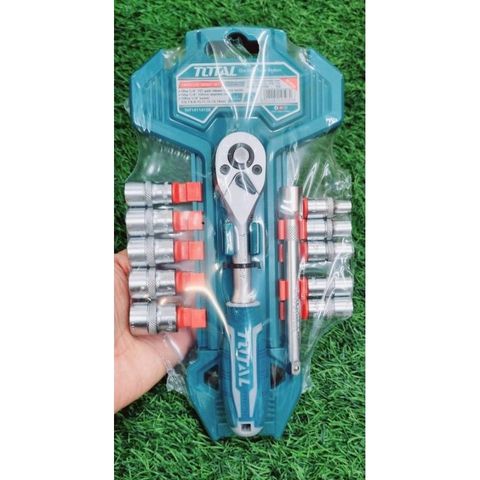 Bộ Cờ Lê Tự Động và Đầu Tuýp 12 Chi Tiết 1/4