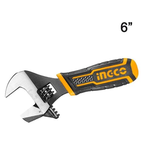 Bộ Mỏ Lết Đa Năng 2 Trong 1 INGCO HADWS088 - Cờ Lê Điều Chỉnh và Cờ Lê Ống Chất Lượng Cao, Tiện Lợi và Đa Dụng
