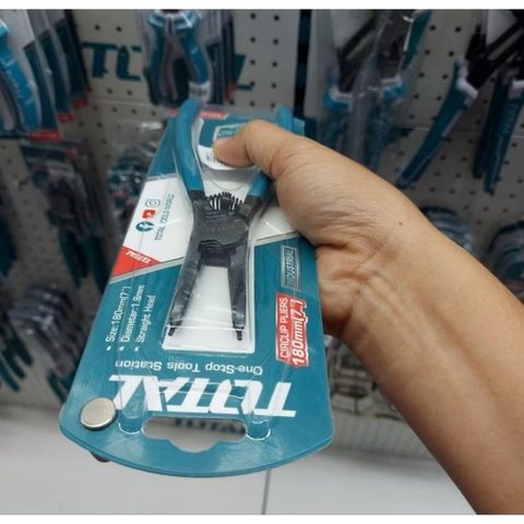 Kềm Mở Phe Ngoài Đầu Thẳng 180mm Total THTJ21801 - Dụng Cụ Tiện Ích Chất Lượng Cao, Xuất Xứ Trung Quốc