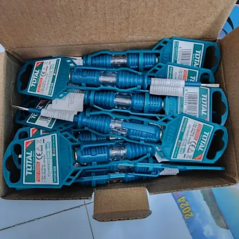 Bút Thử Điện Total THT291408/THT291908 - Dụng Cụ Đo Điện Nhỏ Gọn Chống Rỉ Sét, An Toàn và Bền Bỉ 140mm/190mm