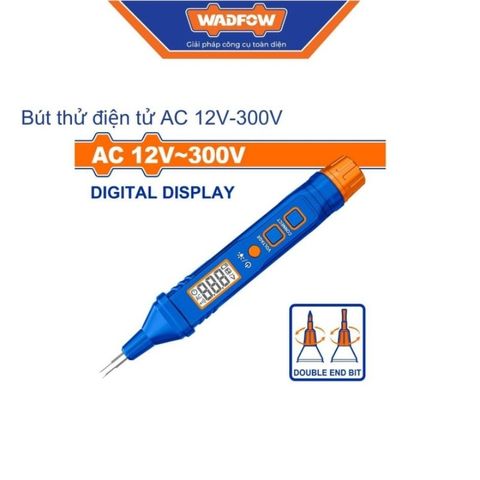 Bút Thử Điện Tử AC 12V-300V Wadfow WTP45015 - Màn Hình LCD, Âm Thanh, Báo Động Pin Yếu, Thiết Bị Tiện Ích Cho Gia Đình