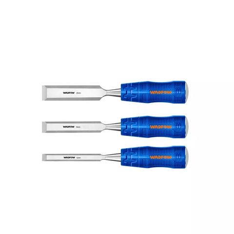 Bộ 3 đục gỗ Wadfow 12-19-25mm - Dụng cụ tiện ích chính xác cho thợ mộc và DIY