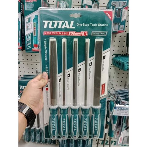 Bộ giũa sắt 5 chi tiết Total THT918516 - Dụng cụ tiện ích chất lượng cao cho gia đình và thợ sửa chữa