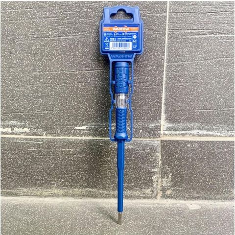 Bút Thử Điện Wadfow WTP2902 - Kiểm Tra AC 100-500V, Kích Thước 4x190mm, Đạt Chuẩn Châu Âu, Màu Xanh, Chất Liệu Thép Nhựa