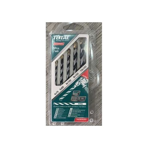 4-10mm Bộ mũi khoan bê tông 5 chi tiết Total TACSD5055