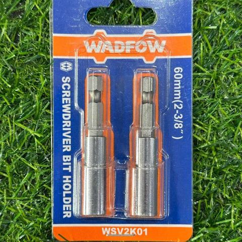 Bộ 2 Đầu Nối Bắt Vít Kèm Đầu Thay Nhanh Wadfow - Dụng Cụ Tiện Ích Thép Chất Lượng Cao 60mm