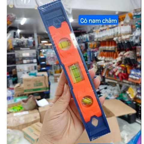 Thước Thủy Mini 225mm WSL4320 Có Nam Châm Hút - Dụng Cụ Tiện Ích Chất Liệu Nhựa PP, Hỗ Trợ Đo Lường Chính Xác