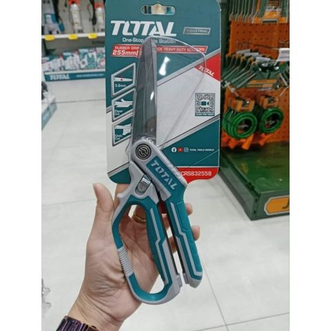 Kéo Đa Năng 255mm Total THSCRS832558 - Thép Không Gỉ Titan, Lưỡi Dao Chịu Lực Cao, Tay Cầm Thiết Kế Tối Ưu Hóa